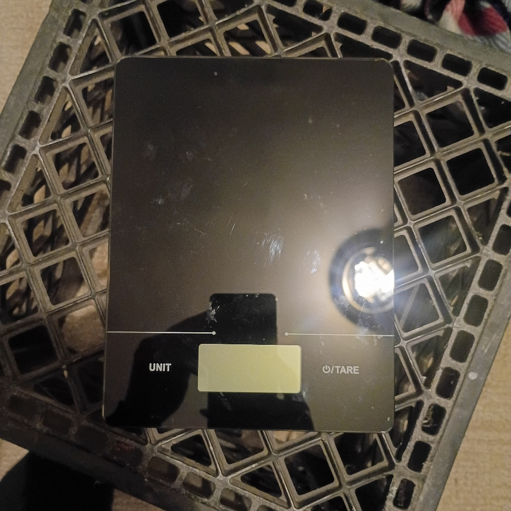 Digital Kitchen Scale - Black